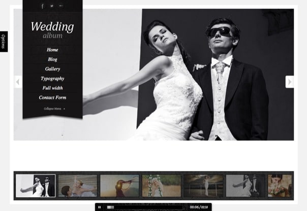 Wedding Album Premium WordPress Theme