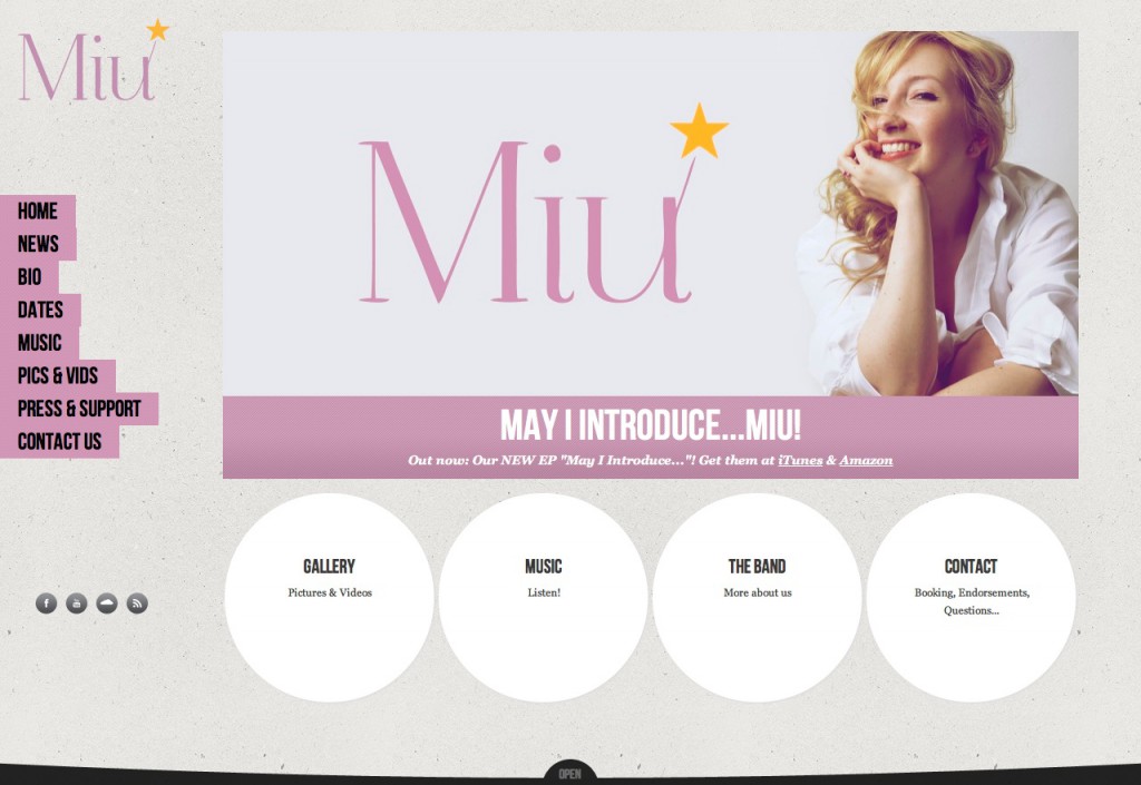 MIU Music Startseite