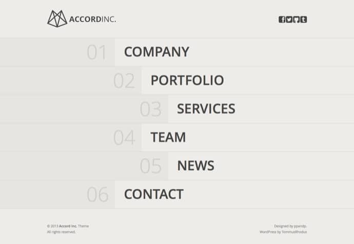 Accord Inc – Responsive Creative WordPress Theme