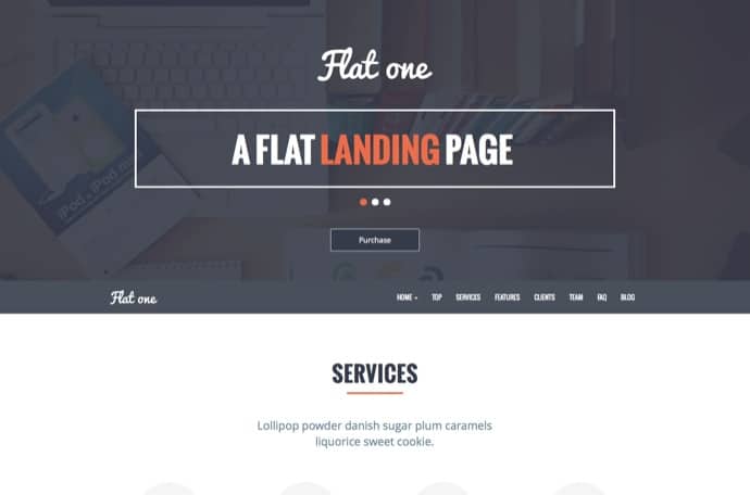 Flatone Sales and Marketing Landing Page