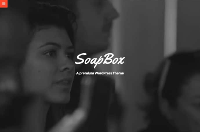 SoapBox - Blog & Portfolio Theme