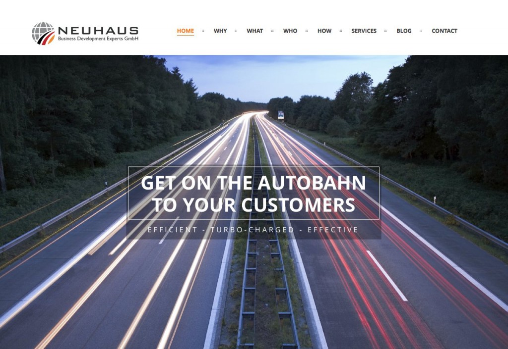 Neuhaus Business Development Experts Startseite