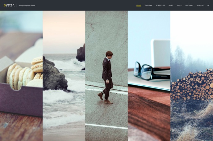 Oyster - Creative Photo WordPress Theme