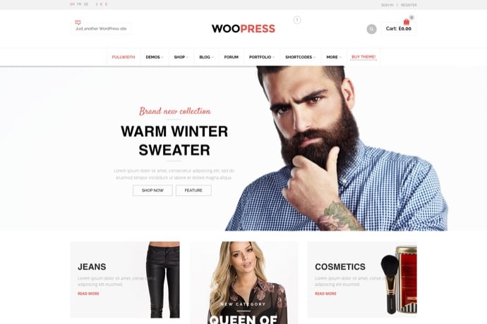 WooPress - Responsive Ecommerce WordPress WooTheme