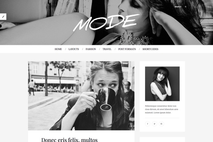 Mode | Fashion Blog Theme