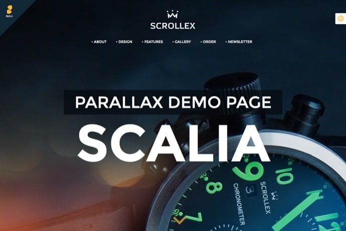 Scalia Multi-Concept Business, Shop, One-Page, Blog Theme