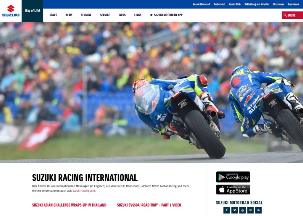 Suzuki - News - Racing international