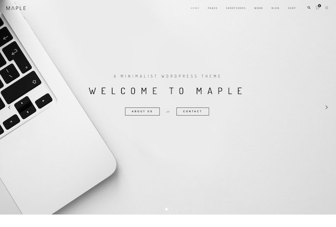 Maple - Responsive Clean Multi-Purpose WordPress Theme