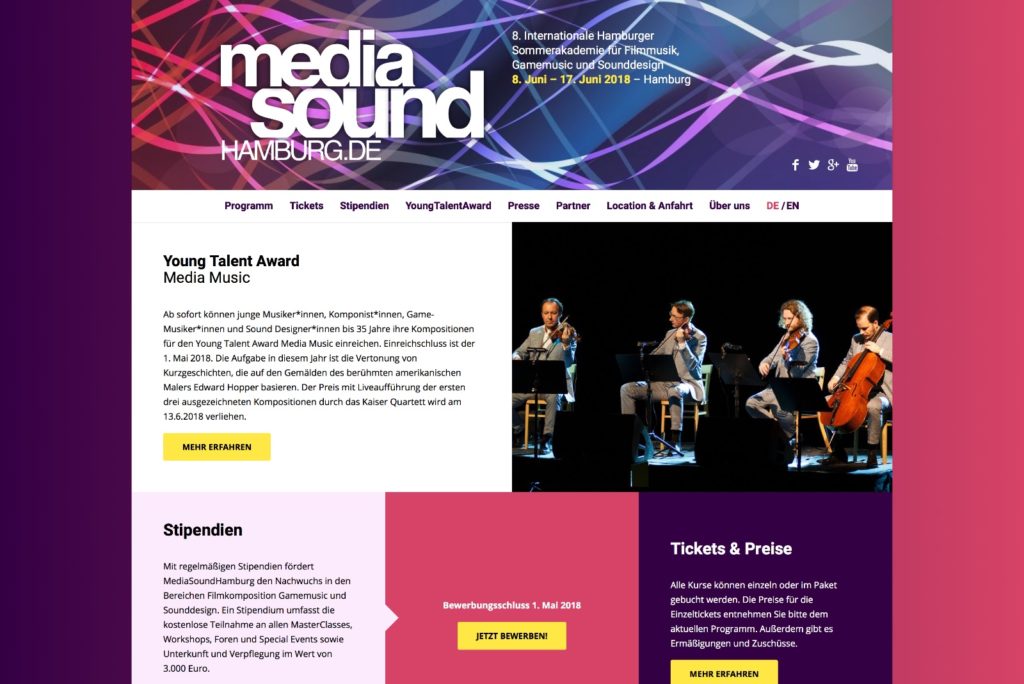 MediaSoundHamburg Startseite