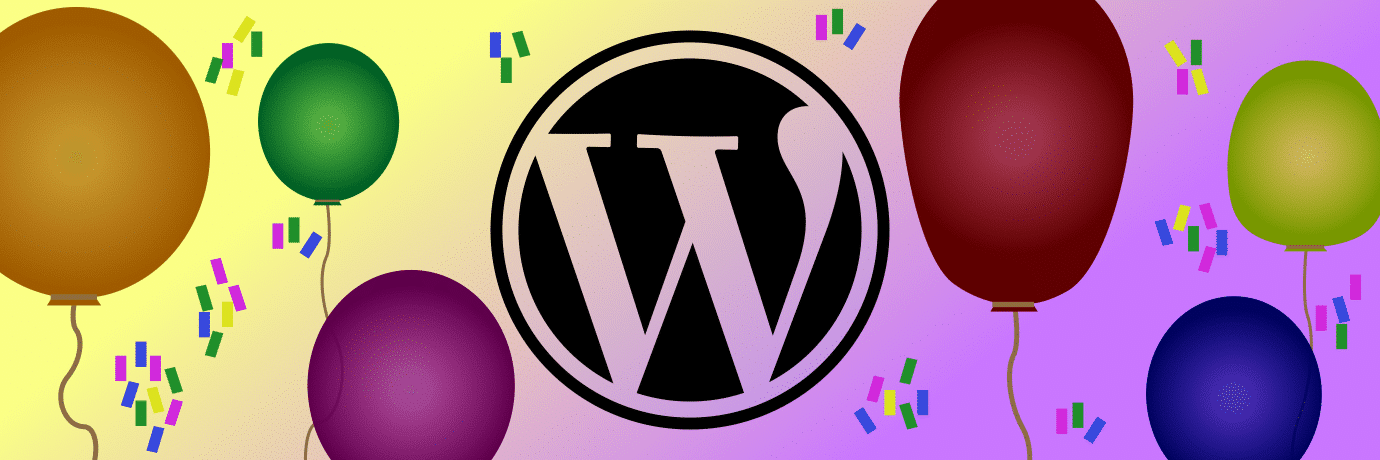 WordPress Geburtstag - 15 Jahre