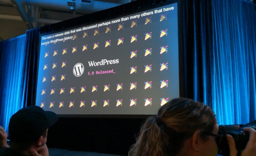 Wordpress 5.0 Released