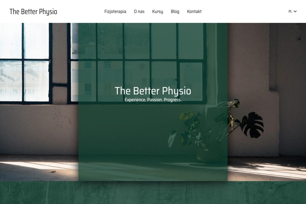 The Better Physio - Startseite