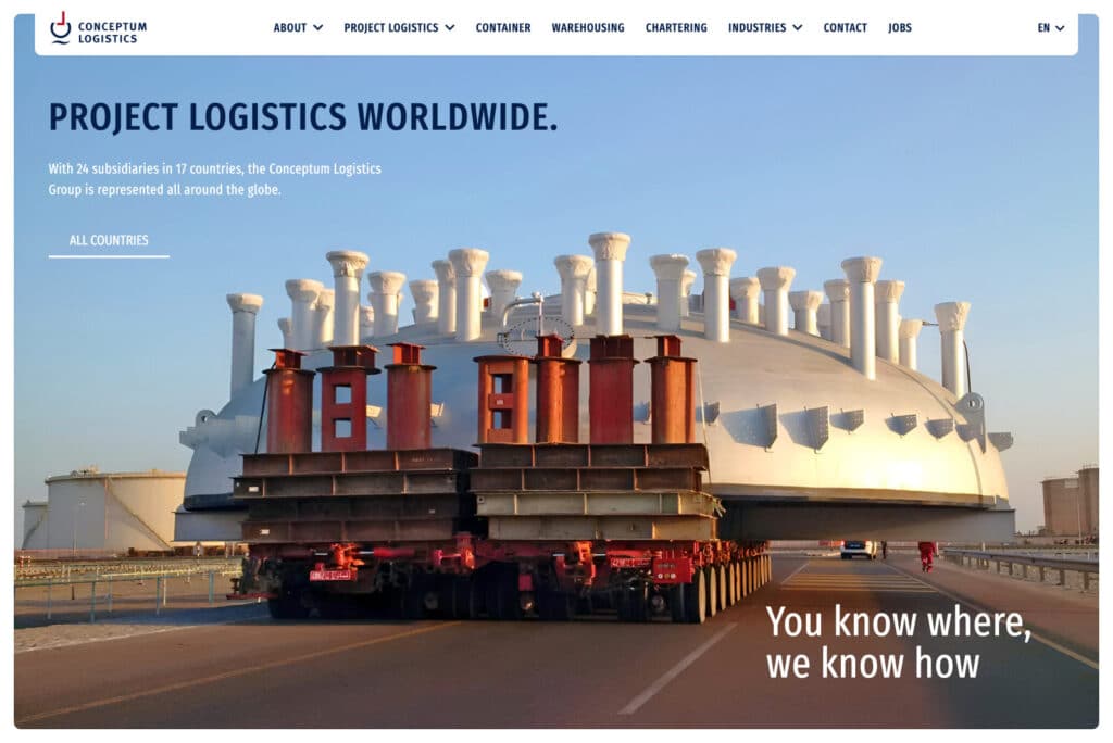 Conceptum Logistics - Startseite