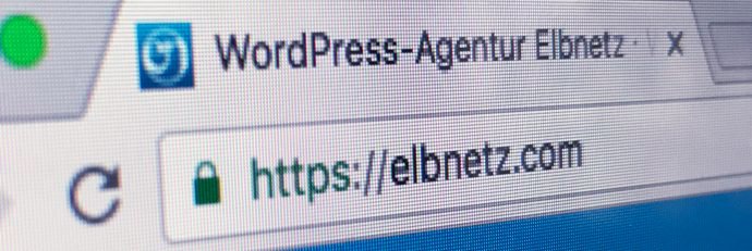 Chrome HTTPS fuer WordPress