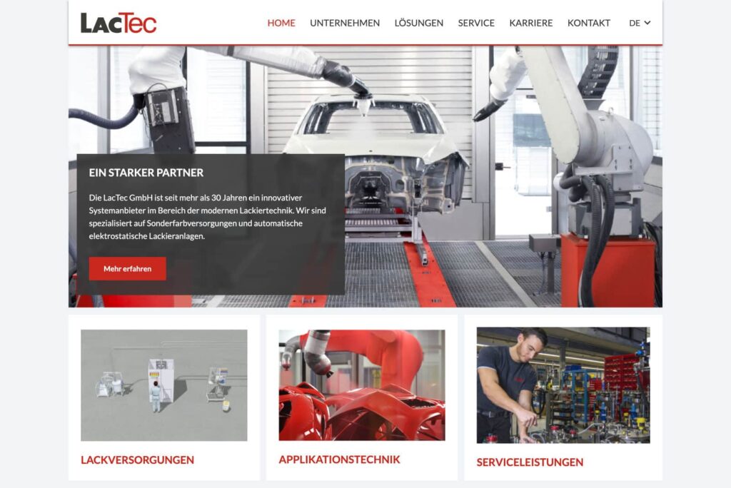 LacTec GmbH Startseite