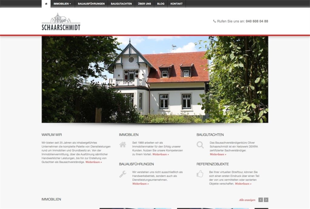 Schaarschmidt Immobilien Startseite