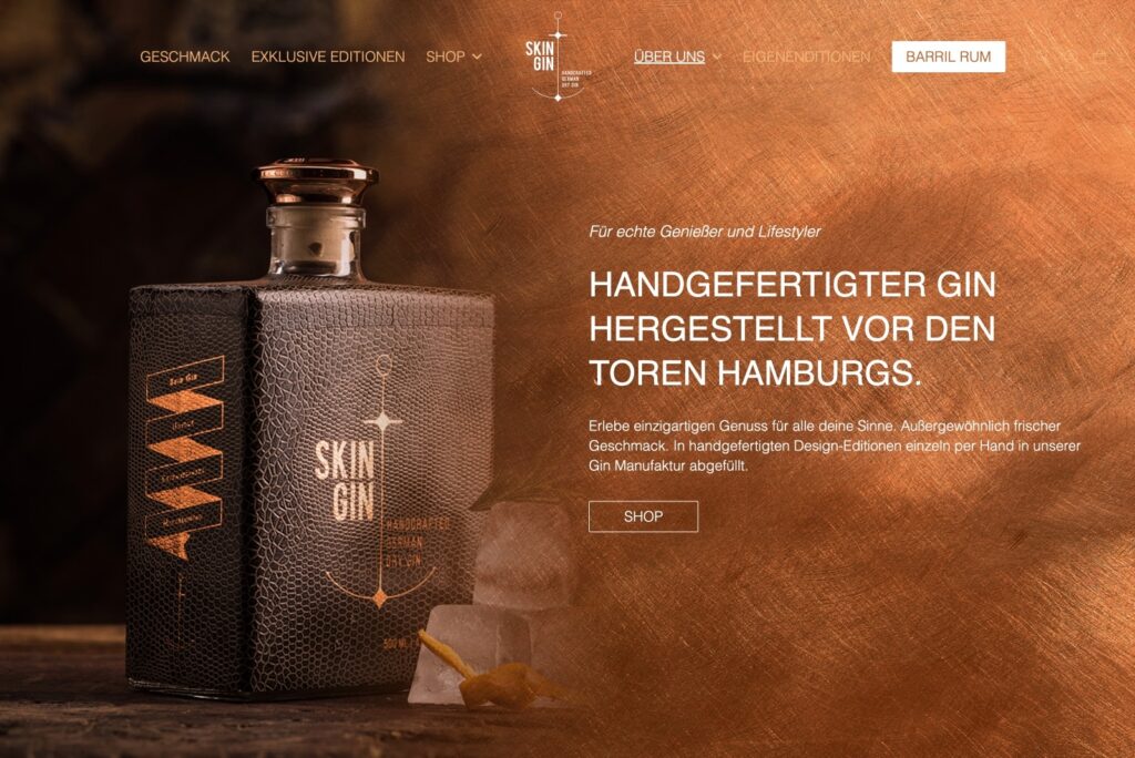 Skin Gin Startseite