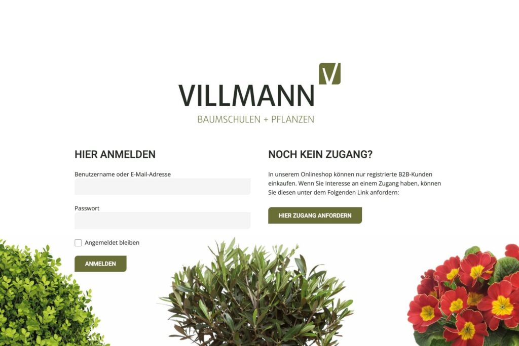 Villmann Shop Startseite