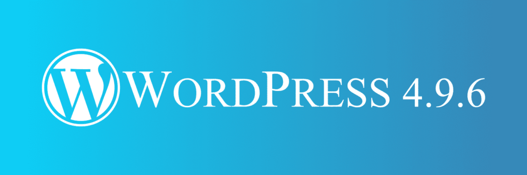 Wordpress 4.9.6