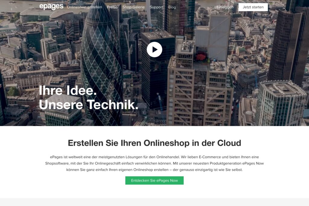 epages Startseite