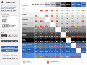 Contrast Grid von EightShapes