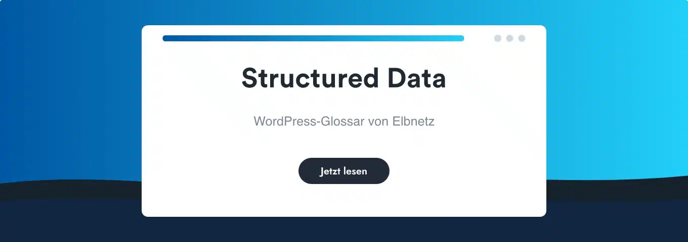 Structured Data