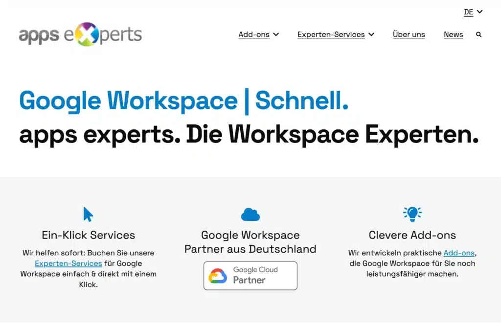 apps experts - Startseite