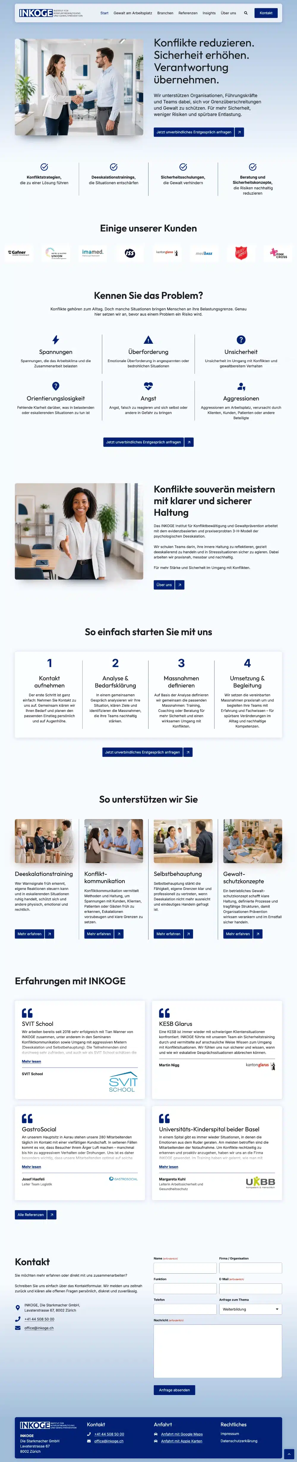 INKOGE -Website Desktop
