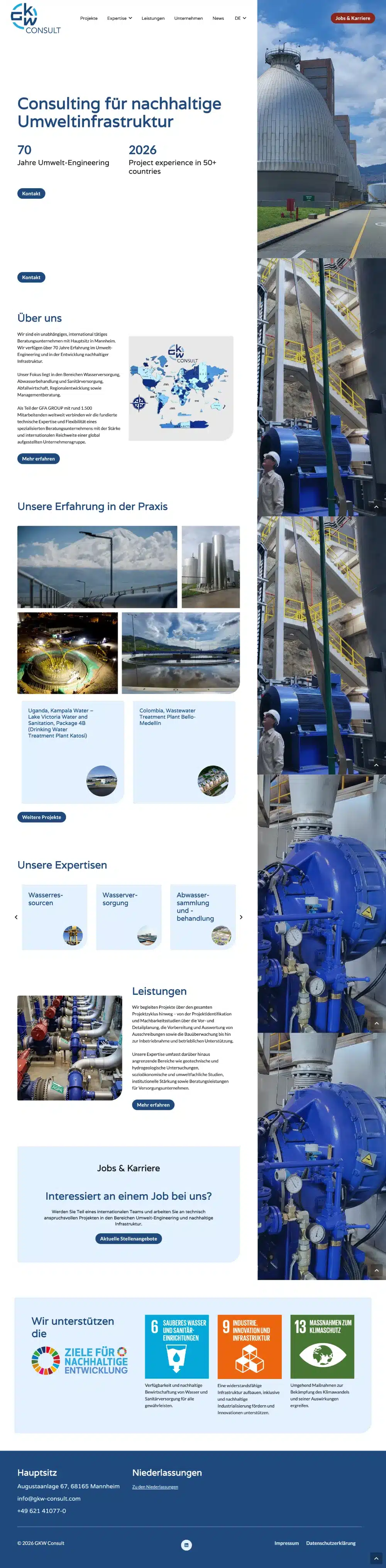 GKW-Consult - Website - Desktop